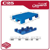 پالت پلاستیکی کد c31