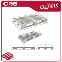 پالت پلاستیکی کد c33